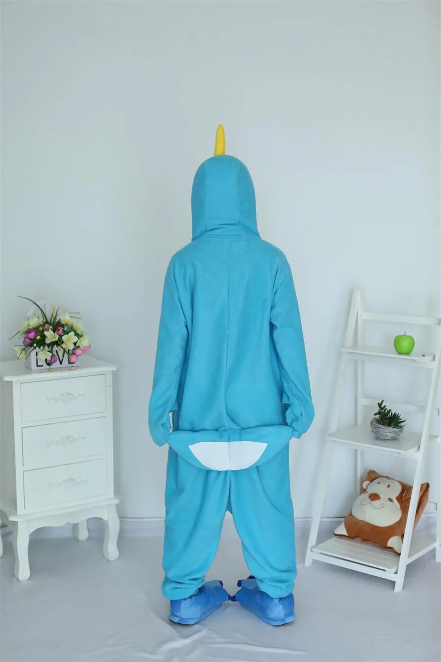 

Kigurumi Halloween Christmas Adult Narwhal Pajamas Animal Cosplay Costume Sleepwear Pyjamas Unisex Onesies Cartoon Sleepsuit