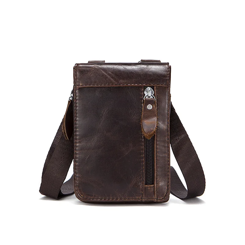 Vintage Small Genuine Leather Bag Full Grain Leather Men messenger Bags Mobile bag Casual Waist packs
Vintage Small Genuine Leather Bag Full Grain Leather Men messenger Bags Mobile bag Casual Waist packs