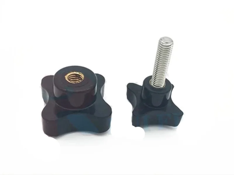 2Pcs M6 Cross handle Plastic head Phillips Hand screws Stainless steel bakelite Four corners Knob Screw bolt Length 10mm-50mm
2Pcs M6 Cross handle Plastic head Phillips Hand screws Stainless steel bakelite Four corners Knob Screw bolt Length 10mm-50mm