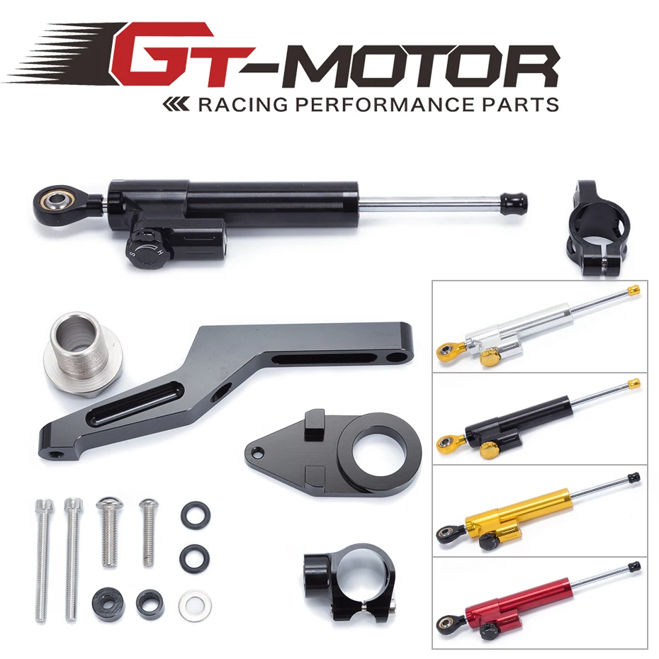 GT Motor - FREE SHIPPING For KAWASAKI ZX-6R 2009-2016 Motorcycle Aluminium Steering Stabilizer Damper Mounting Bracket Kit
GT Motor - FREE SHIPPING For KAWASAKI ZX-6R 2009-2016 Motorcycle Aluminium Steering Stabilizer Damper Mounting Bracket Kit