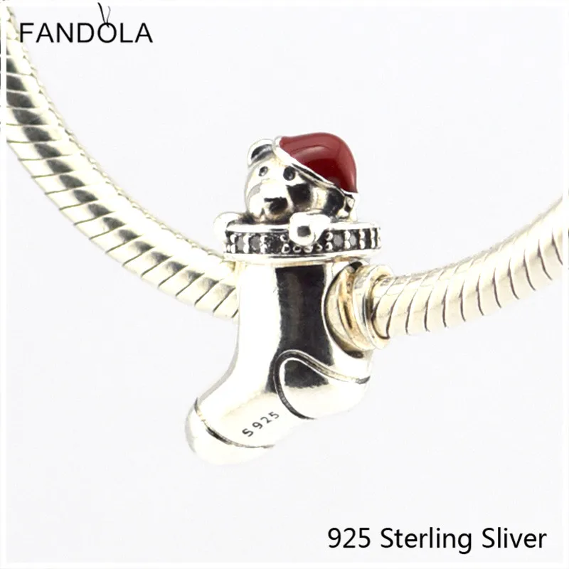 CKK 925 Sterling Silver Jewelry Christmas Stocking, Red Enamel Original Charms Beads Beads Fits Bracelets For Jewelry Making
CKK 925 Sterling Silver Jewelry Christmas Stocking, Red Enamel Original Charms Beads Beads Fits Bracelets For Jewelry Making