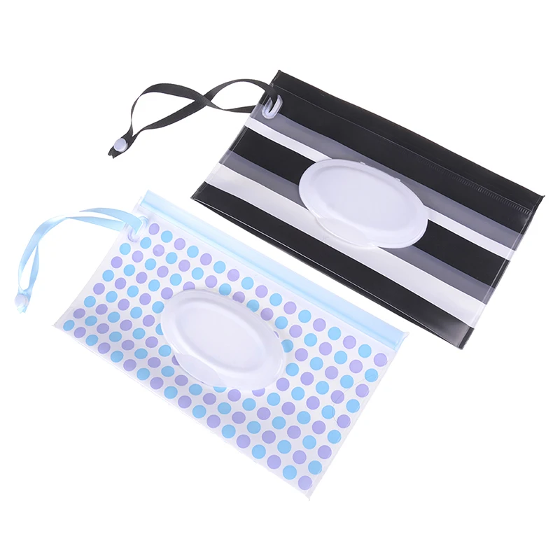 New 1PCS Fashion Cosmetic Pouch with Easy-Carry Snap-Strap for Stroller Wipes Carrying Case Clutch and Clean Wet Wipes Bag
New 1PCS Fashion Cosmetic Pouch with Easy-Carry Snap-Strap for Stroller Wipes Carrying Case Clutch and Clean Wet Wipes Bag