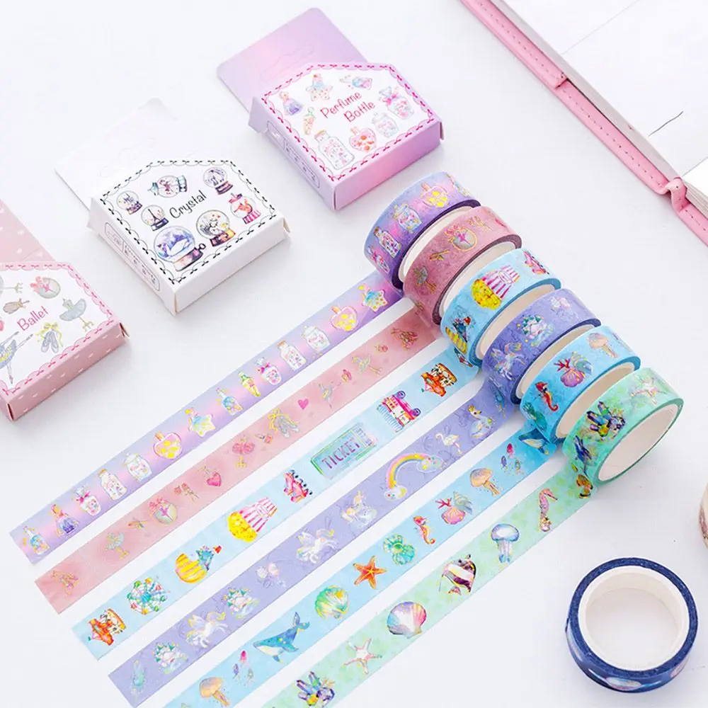 Cartoon World Unicorn Ocean Diamond Decorative Washi Tape Adhesive Tape DIY Scrapbooking Sticker Label Masking Tape
Cartoon World Unicorn Ocean Diamond Decorative Washi Tape Adhesive Tape DIY Scrapbooking Sticker Label Masking Tape