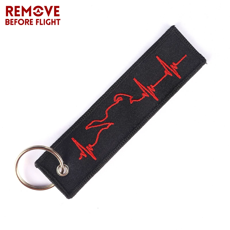 Moto Keychain Biker Heartbeat Chain Keychain Jewelry Embroidery Electric Key ring Tag for Motorcycle Car Key Chains Keyfob
Moto Keychain Biker Heartbeat Chain Keychain Jewelry Embroidery Electric Key ring Tag for Motorcycle Car Key Chains Keyfob