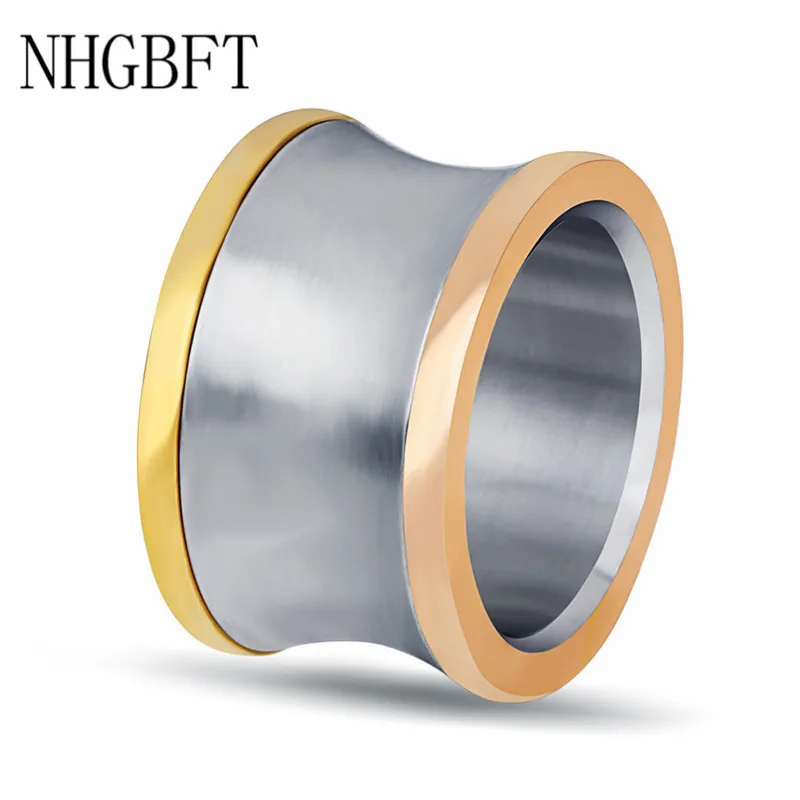 NHGBFT 15mm Mens Ring Mix Big Irregular Round Jewelry Stainless Steel Rings Dropshipping
NHGBFT 15mm Mens Ring Mix Big Irregular Round Jewelry Stainless Steel Rings Dropshipping