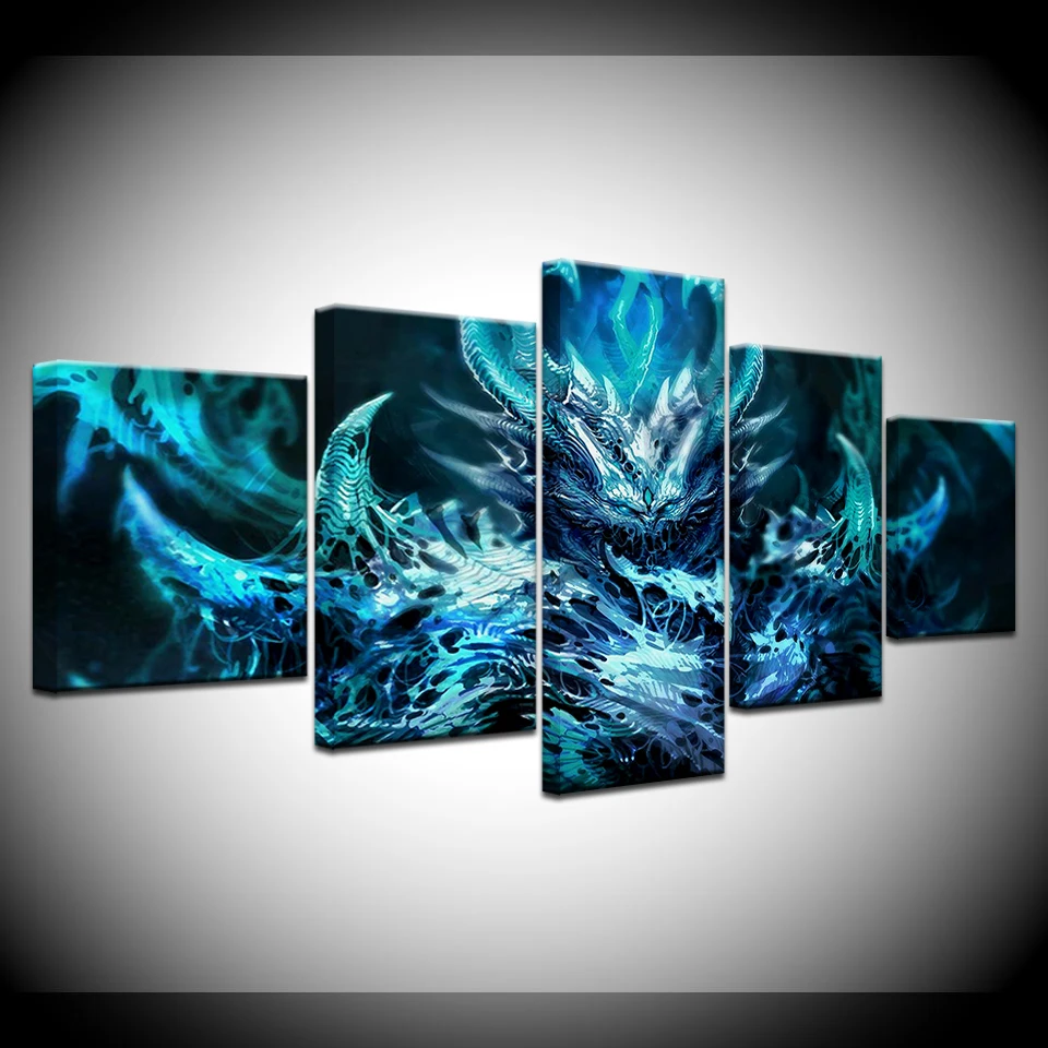 5 Panel Disturbed Dark Demon Horror Painting Canvas Print Wall Art Modular Picture Home Decorative Poster Living Room Artwork
5 Panel Disturbed Dark Demon Horror Painting Canvas Print Wall Art Modular Picture Home Decorative Poster Living Room Artwork