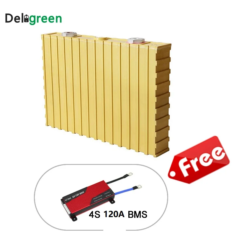 12V Уинстон LifeYPO4 батарейный блок Перезаряжаемые 4 шт. 3 2 v батарея 200Ah с Бесплатная 4S