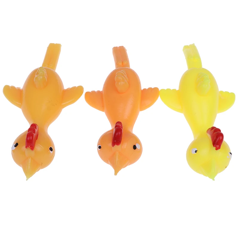 Novelty Funny Toys Sticky Flying Rubber Sling Shot Chicken Stretchy Flying Finger Slingshot Toy Kids Favor
Novelty Funny Toys Sticky Flying Rubber Sling Shot Chicken Stretchy Flying Finger Slingshot Toy Kids Favor