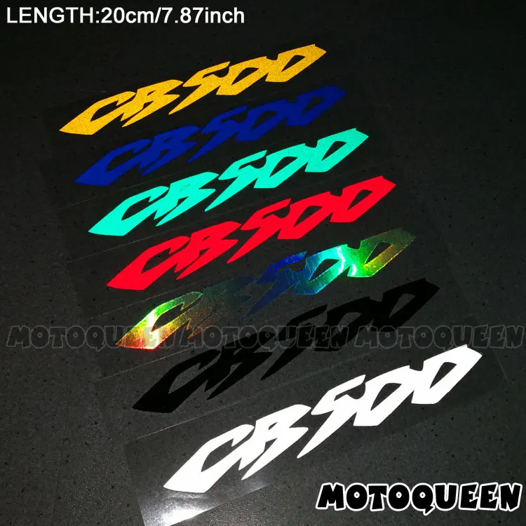 2PCS Motorcycle body Wheels Fairing Helmet Tank Pad decoration logo reflective Accessories Sticker Decals For Honda CB500
2PCS Motorcycle body Wheels Fairing Helmet Tank Pad decoration logo reflective Accessories Sticker Decals For Honda CB500
