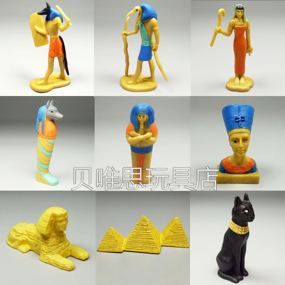 solid pvc figureAncient Egyptian jackal gods gods lion gods face pyramid mummy queen model 9pcs/set
solid pvc figureAncient Egyptian jackal gods gods lion gods face pyramid mummy queen model 9pcs/set
