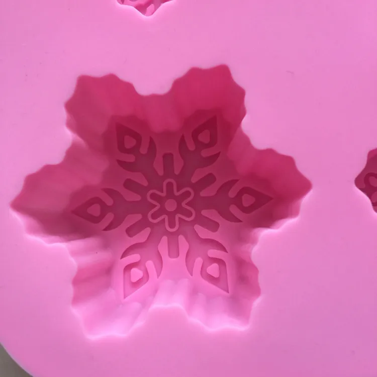 6 Connected Silicone Soap Molds Handmade Plaster Snowflake Craft DIY Cake Soap Making Mold
6 Connected Silicone Soap Molds Handmade Plaster Snowflake Craft DIY Cake Soap Making Mold