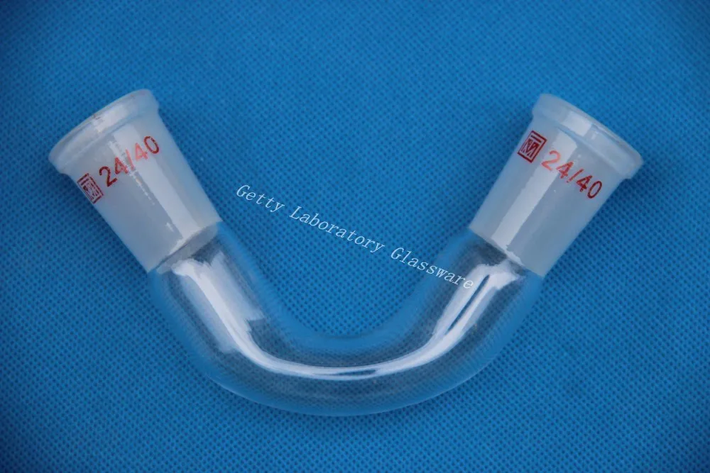 Distillation adapter, Distilling adapter, with 24/40 inner joint, 75 bend (lab equipment)
Distillation adapter, Distilling adapter, with 24/40 inner joint, 75 bend (lab equipment)