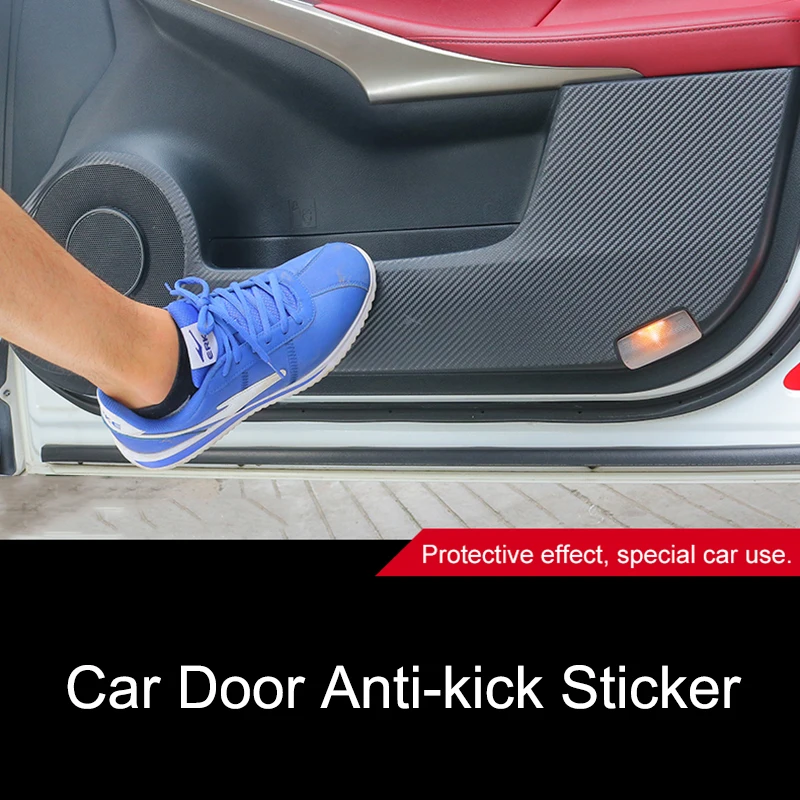 QHCP Carbon Fiber Car Front Rear Door Anti Kick Stickers Anti-kick Anti-dirty Film Protection For Lexus IS250 200T 300 2014-2020
QHCP Carbon Fiber Car Front Rear Door Anti Kick Stickers Anti-kick Anti-dirty Film Protection For Lexus IS250 200T 300 2014-2020