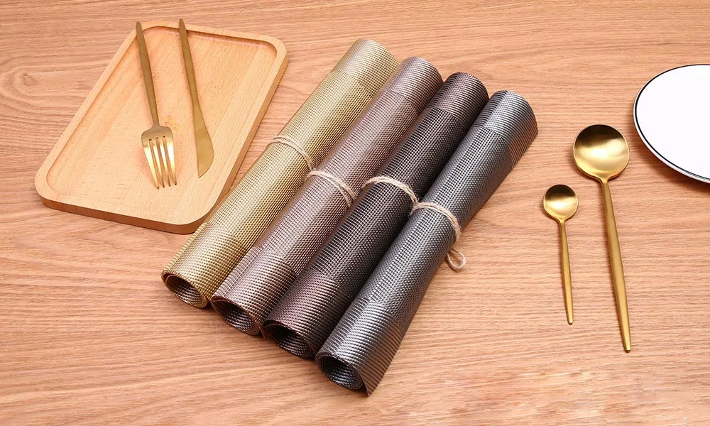 4PCS PVC Heat Insulated Coaster Hollow Out Plate Mat Party Table Decoration Table Mattress
4PCS PVC Heat Insulated Coaster Hollow Out Plate Mat Party Table Decoration Table Mattress