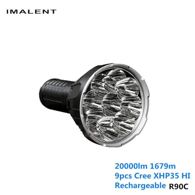 Imalent R90C светодиодный фонарик с дальним диапазоном света перезаряжаемый