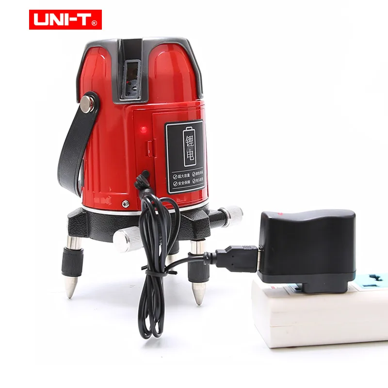 UNI-T Red/green Laser Level 2/3/5Lines 360 degree Self- leveling Cross red green line Laser Level rechargeable battery
UNI-T Red/green Laser Level 2/3/5Lines 360 degree Self- leveling Cross red green line Laser Level rechargeable battery