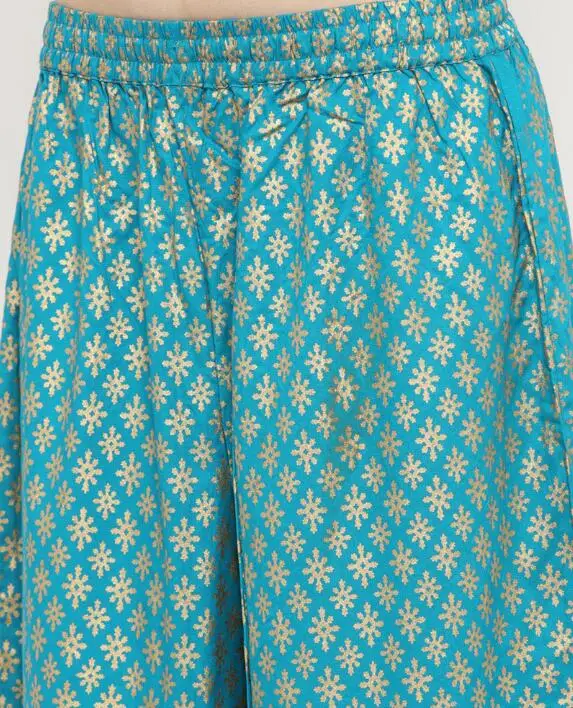 India Traditional Woman Cotton Broad-legged Trousers Ethnic Style Spring Summer Blue Printing Bottoms Pants For Woman
India Traditional Woman Cotton Broad-legged Trousers Ethnic Style Spring Summer Blue Printing Bottoms Pants For Woman