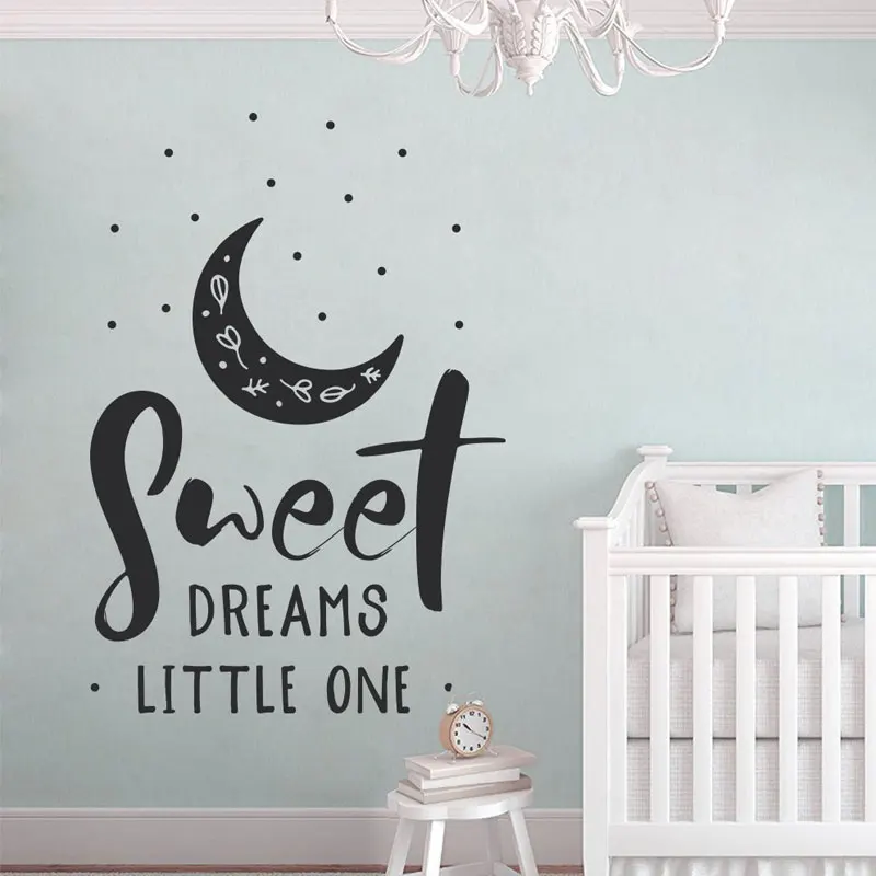Sweet Dreams Little One Saying Nursery Decor, Cute Baby Shower Gifts, Wall Aer Vinyl Stickers, Sweet Dreams Sign BO22
Sweet Dreams Little One Saying Nursery Decor, Cute Baby Shower Gifts, Wall Aer Vinyl Stickers, Sweet Dreams Sign BO22