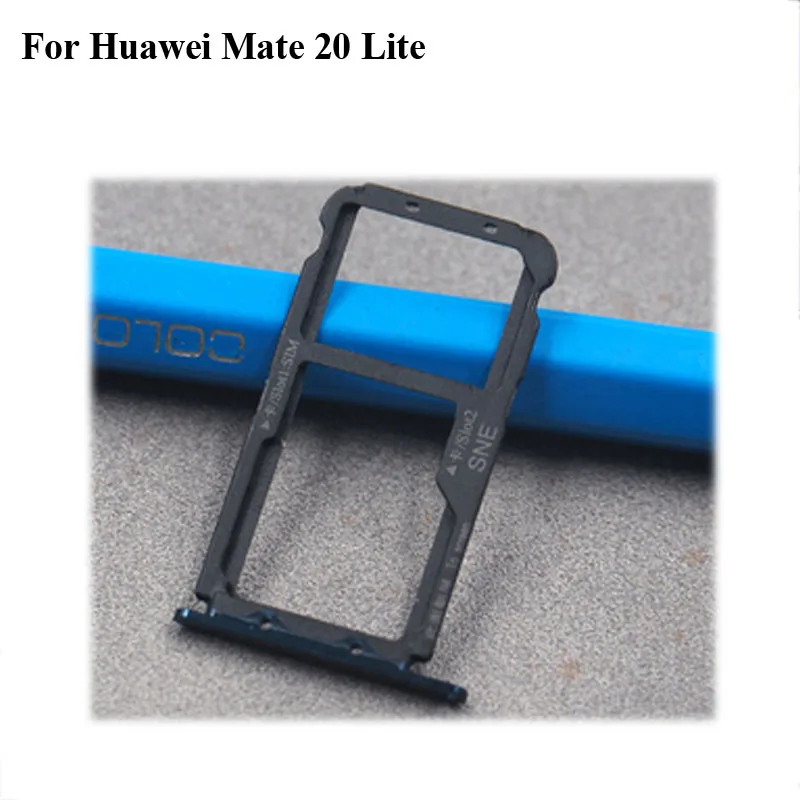For Huawei Mate 20 Lite Original Sim Card Holder Tray Card Slot Mate20 Lite Sim Card Holder Mate 20lite Replacement Parts
For Huawei Mate 20 Lite Original Sim Card Holder Tray Card Slot Mate20 Lite Sim Card Holder Mate 20lite Replacement Parts