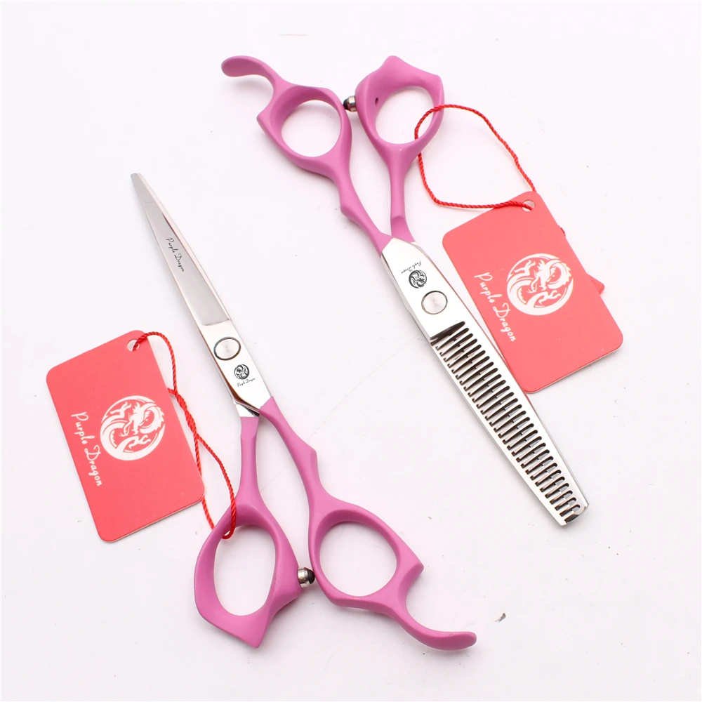 Z1024 6.0" 17.5cm 440C Pink Purple Dragon Cutting Shears Thinning Scissors Barber Shop Professional Hair Scissors Polishing Hair
Z1024 6.0" 17.5cm 440C Pink Purple Dragon Cutting Shears Thinning Scissors Barber Shop Professional Hair Scissors Polishing Hair