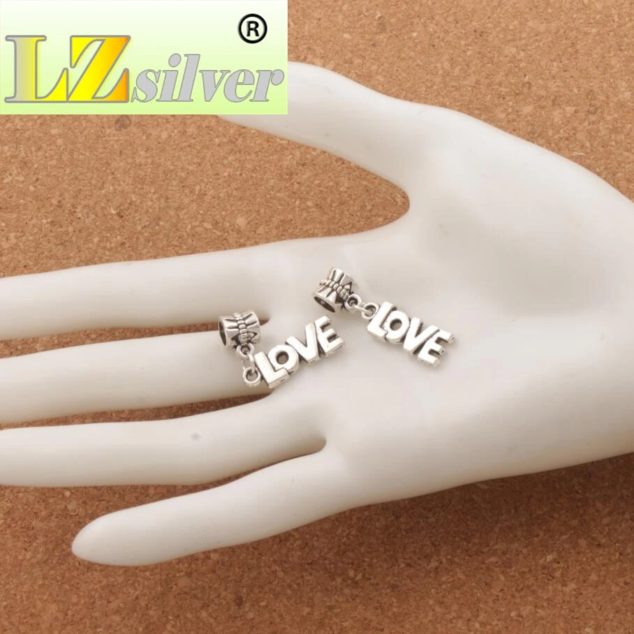 LOVE Letter Big Hole Beads 7.7x32.4mm 100PCS zinc alloy Fit European Charm Bracelets Jewelry DIY B921
LOVE Letter Big Hole Beads 7.7x32.4mm 100PCS zinc alloy Fit European Charm Bracelets Jewelry DIY B921