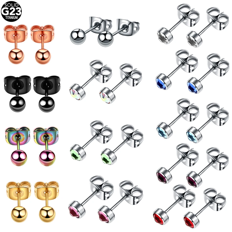 2pcs/lot Titanium Ball Stud Earrings Punk Ear Tragus Crystal Gem Ear Piercings Stud Earrings Fake Taper Women Jewelrys
2pcs/lot Titanium Ball Stud Earrings Punk Ear Tragus Crystal Gem Ear Piercings Stud Earrings Fake Taper Women Jewelrys