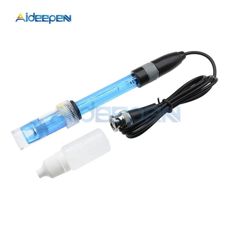 PH Electrode Probe BNC Connector For Aquarium Hydroponics PH Controller Meter Sensor Gib Digital PH Sensor Electrode BNC Plug
PH Electrode Probe BNC Connector For Aquarium Hydroponics PH Controller Meter Sensor Gib Digital PH Sensor Electrode BNC Plug