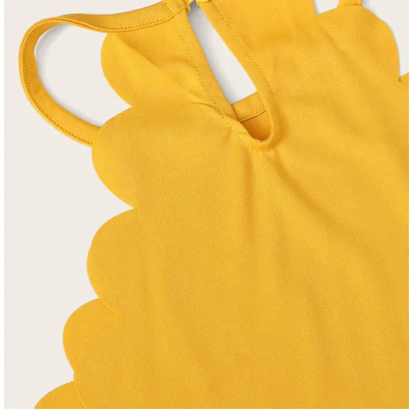 Sleep Pajama Set Sexy Halter Crop Camis Sleepwear Women Pyjama Femme Fashion Wave Trim Shorts Pajamas Nightwear for Women
Sleep Pajama Set Sexy Halter Crop Camis Sleepwear Women Pyjama Femme Fashion Wave Trim Shorts Pajamas Nightwear for Women