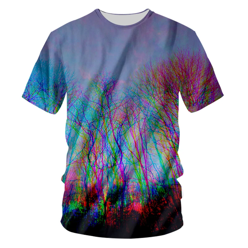 CJLM Casual Tshirts Men Hip Hop O Neck Short Sleeve Tee Shirts Summer Tops 3D Funny Print Color Forest Trees T-shirts Plus Size
CJLM Casual Tshirts Men Hip Hop O Neck Short Sleeve Tee Shirts Summer Tops 3D Funny Print Color Forest Trees T-shirts Plus Size