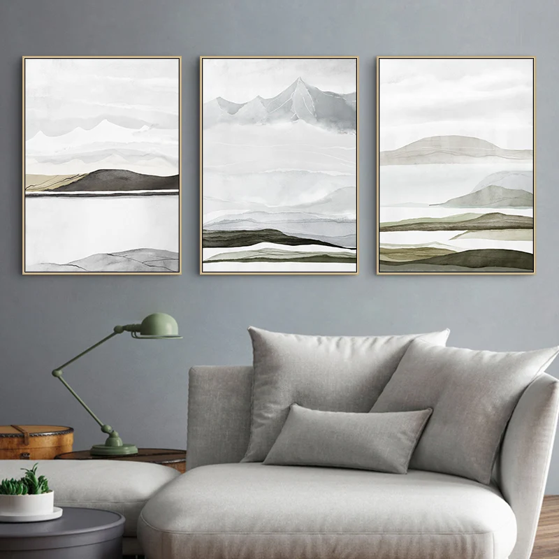 Nordic Ink painting abstract Landscape Wall Art Canvas Poster and Print Canvas Creative Picture for Living Room Morden Decor
Nordic Ink painting abstract Landscape Wall Art Canvas Poster and Print Canvas Creative Picture for Living Room Morden Decor
