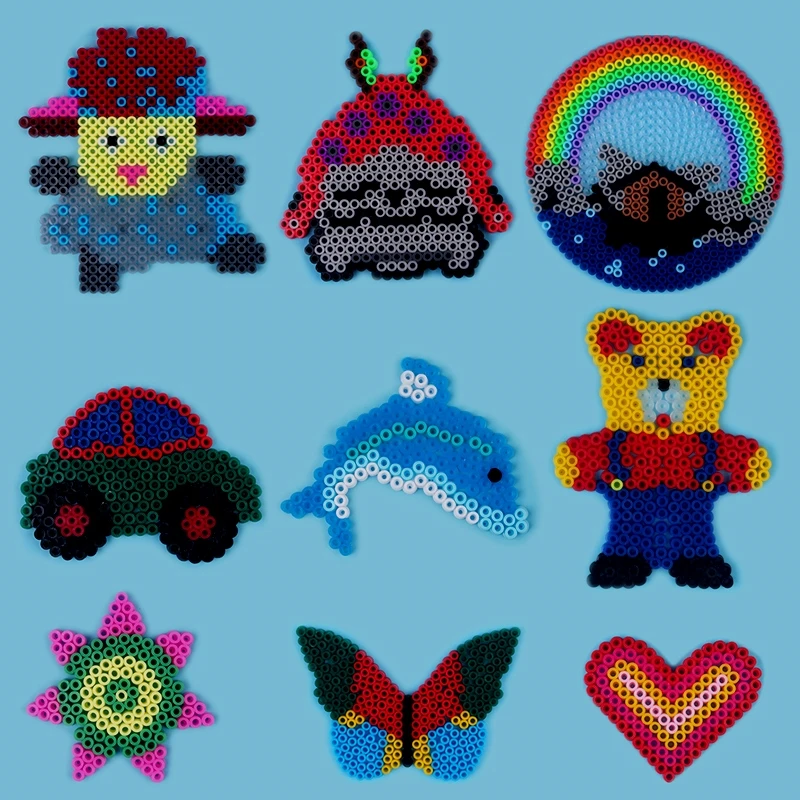 Бусины Perler для детей разные цвета 8000 шт. 5 мм | Игрушки и хобби