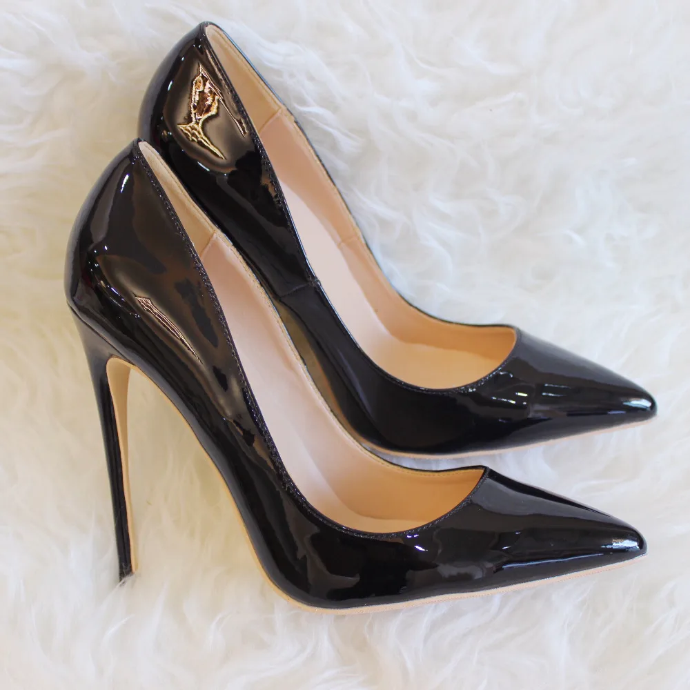 Fashion free shipping women lady Black patent leather Poined Toe Stiletto high heel pump HIGH-HEELED SHOES Wedding Shoes
Fashion free shipping women lady Black patent leather Poined Toe Stiletto high heel pump HIGH-HEELED SHOES Wedding Shoes