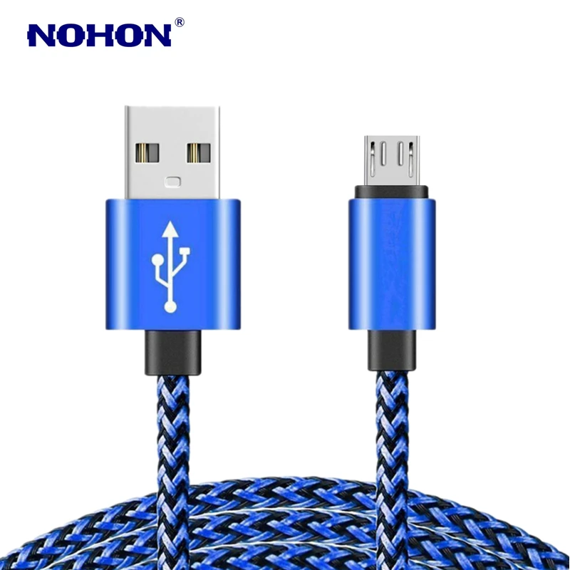 3m 2m Micro USB Charging Cable for Huawei Mate 7 8 Honor 6 7 Redmi 5 6 6A Samsung S4 S6 S7 Android Phone USB Charger Data Cables
3m 2m Micro USB Charging Cable for Huawei Mate 7 8 Honor 6 7 Redmi 5 6 6A Samsung S4 S6 S7 Android Phone USB Charger Data Cables