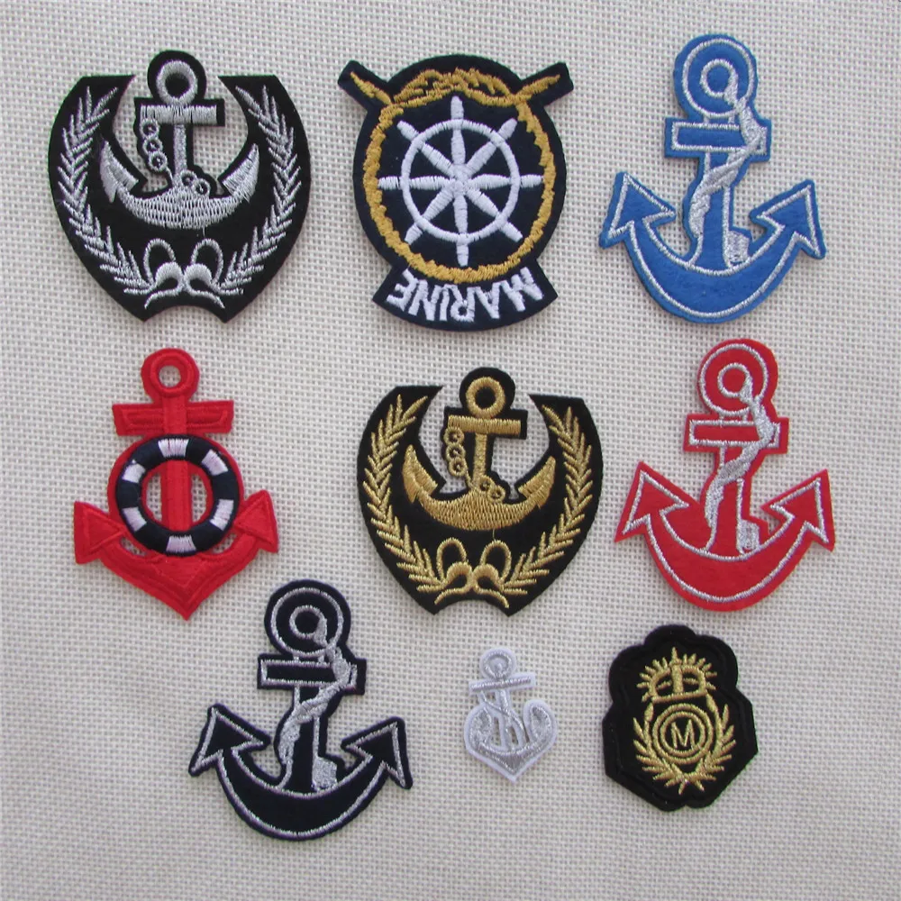 1pcs sell high quality boat anchor hot melt adhesive applique embroidery patches stripes DIY decoration accessory C145-C409
1pcs sell high quality boat anchor hot melt adhesive applique embroidery patches stripes DIY decoration accessory C145-C409