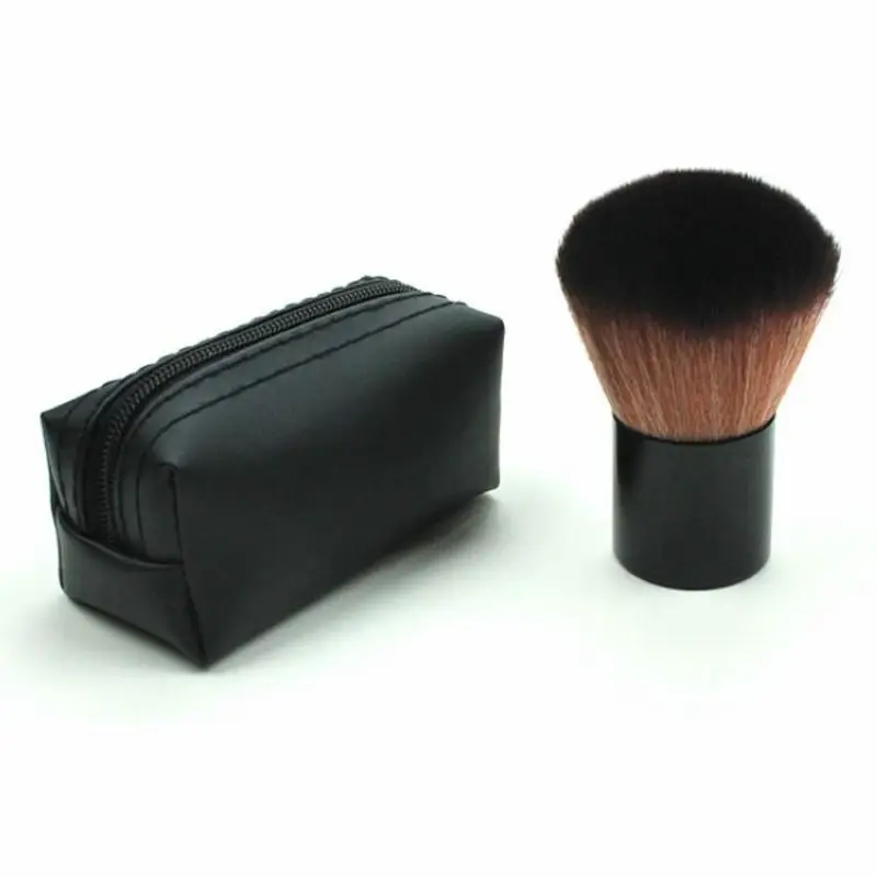 7cm*3cm soft coffee synthetic hair kabuki brush powder blush cosmetic brush with black PU bag
7cm*3cm soft coffee synthetic hair kabuki brush powder blush cosmetic brush with black PU bag