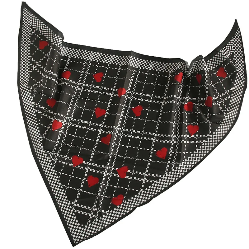 Yishine 45x90CM 2 Colors Women Polyester Silk Scarf Triangular Bandage Loving Heart Prints Summer Satin Long Wraps Scarf Shawl
Yishine 45x90CM 2 Colors Women Polyester Silk Scarf Triangular Bandage Loving Heart Prints Summer Satin Long Wraps Scarf Shawl