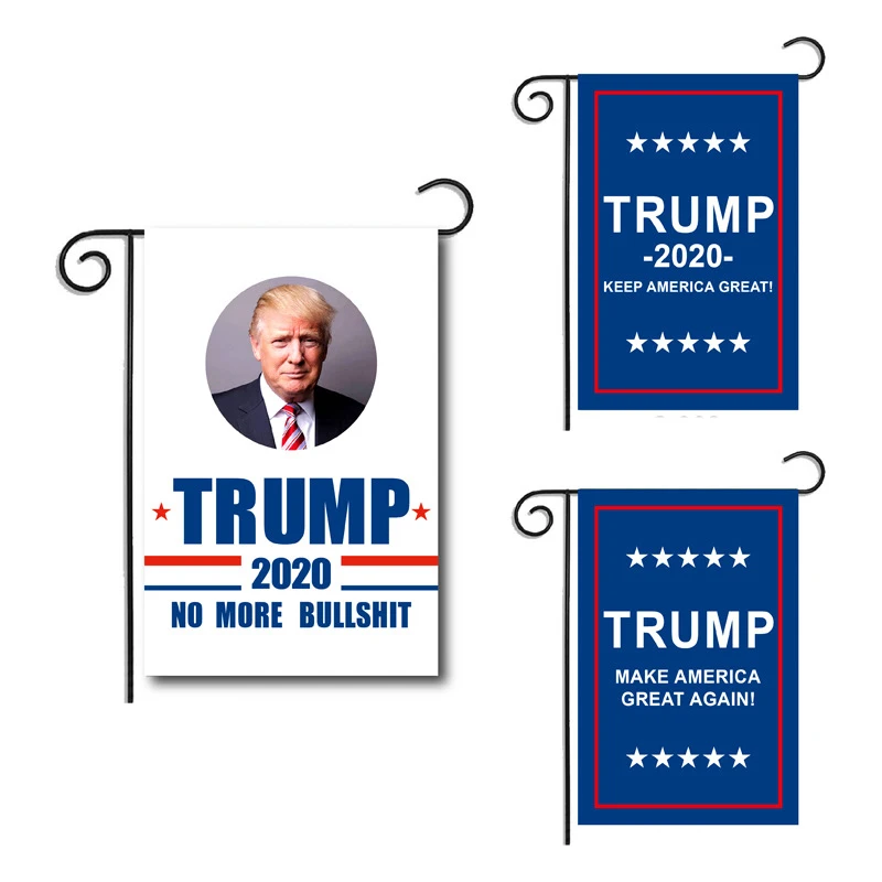 KEEP AMERICA GREAT/NO MORE BULLSHIT Double Sided Flag Garden Supporting Outdoor Yard Flag Decoration
KEEP AMERICA GREAT/NO MORE BULLSHIT Double Sided Flag Garden Supporting Outdoor Yard Flag Decoration