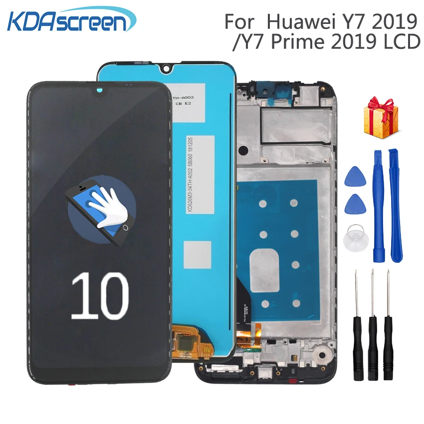 Оригинальный ЖК-дисплей для Huawei Y7 2019, сенсорный экран, запчасти для телефонов Huawei Y7 Prime 2019, ЖК-дисплей с рамкой
Оригинальный ЖК-дисплей для Huawei Y7 2019, сенсорный экран, запчасти для телефонов Huawei Y7 Prime 2019, ЖК-дисплей с рамкой