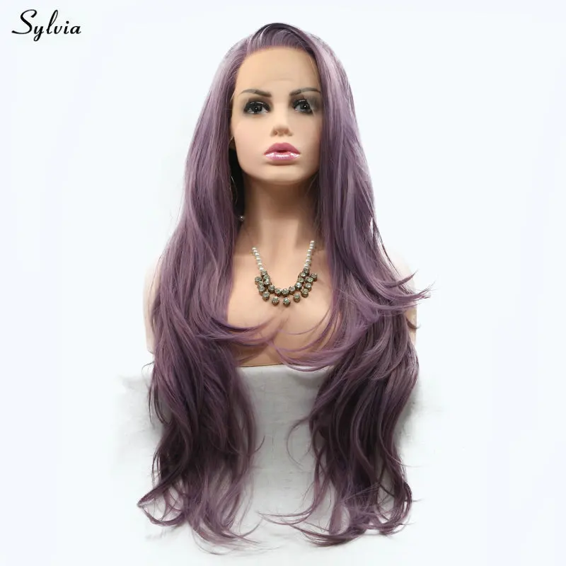 Sylvia Natural Wavy Mixed Purple Color Side Parted Hair Milky Lavender/Lilac Synthetic Lace Front Wigs For Women Cosplay Makeup
Sylvia Natural Wavy Mixed Purple Color Side Parted Hair Milky Lavender/Lilac Synthetic Lace Front Wigs For Women Cosplay Makeup