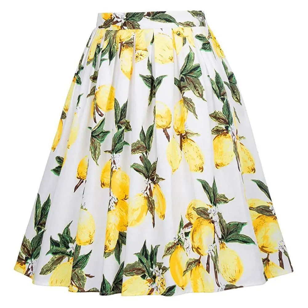 2019 Summer Women Retro Pleated Skirts Vintage Floral Printed High Waist Casual Tutu Summer Skater Skirt Hot Sale Ad
2019 Summer Women Retro Pleated Skirts Vintage Floral Printed High Waist Casual Tutu Summer Skater Skirt Hot Sale Ad