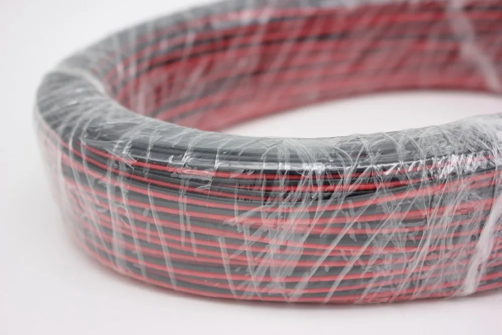 10/20/50/100m/lot, 2pin Red Black cable, Tinned copper 22AWG, PVC insulated wire, Electronic cable, LED cable,free shipping
10/20/50/100m/lot, 2pin Red Black cable, Tinned copper 22AWG, PVC insulated wire, Electronic cable, LED cable,free shipping