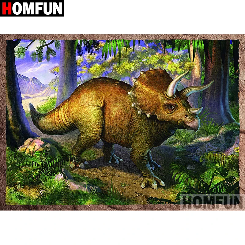HOMFUN 5D DIY Diamond Painting Full Square/Round Drill "Animal dinosaur" Embroidery Cross Stitch gift Home Decor Gift A08419
HOMFUN 5D DIY Diamond Painting Full Square/Round Drill "Animal dinosaur" Embroidery Cross Stitch gift Home Decor Gift A08419