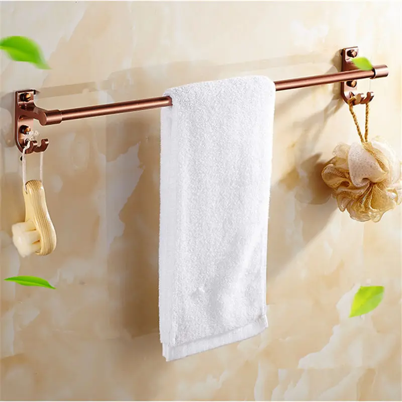Ванная комната одно полотенце бары алюминиевые Вешалки для полотенец Настенный