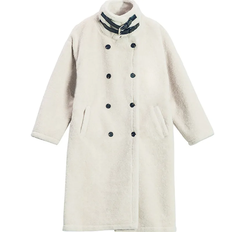 2018 New Women's Fashion Winter Lamb Fur Hair in The Long Section Sheep Shearing Thick Warm Coat Female Loose Coat YZH681
2018 New Women's Fashion Winter Lamb Fur Hair in The Long Section Sheep Shearing Thick Warm Coat Female Loose Coat YZH681