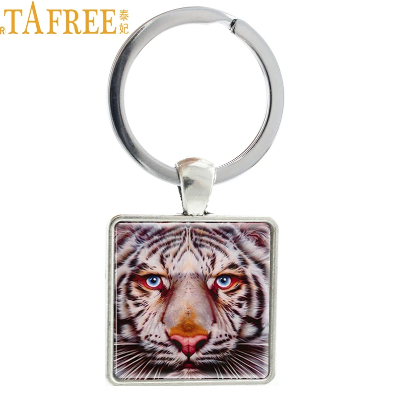 TAFREE Fashion Men 25mm Glass Cabochon Keychain DIY Metal Holder Chain Tiger Antique Silver Plated Pendant Jewelry E368
TAFREE Fashion Men 25mm Glass Cabochon Keychain DIY Metal Holder Chain Tiger Antique Silver Plated Pendant Jewelry E368