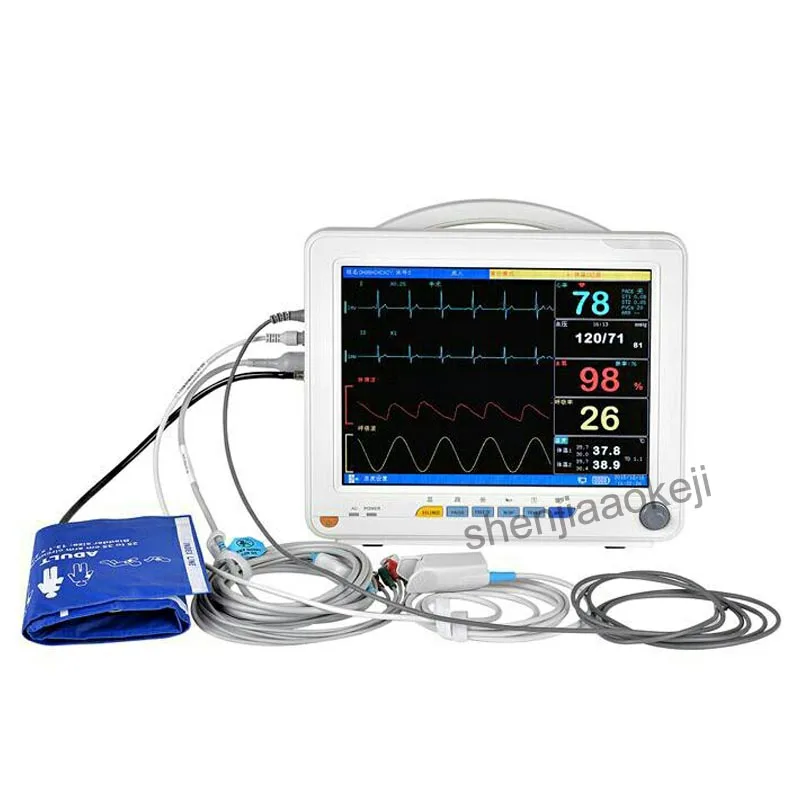 Commercial Multi-parameter ECG monitor intensive operating room ambulance monitor home 110v/220v 750w 1pc
Commercial Multi-parameter ECG monitor intensive operating room ambulance monitor home 110v/220v 750w 1pc