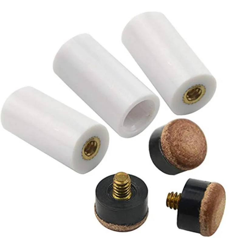 6 Pcs/set 12mm Hard Brown Cue Tips Billiard Replacement Screw-on Tips with Pool Cue Stick Ferrules
6 Pcs/set 12mm Hard Brown Cue Tips Billiard Replacement Screw-on Tips with Pool Cue Stick Ferrules