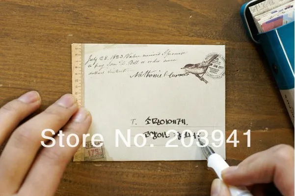 240pcs/lot Vintage European style Cute Mini Envelopes Style For Card Scrapbooking Gift | Канцтовары для офиса и дома