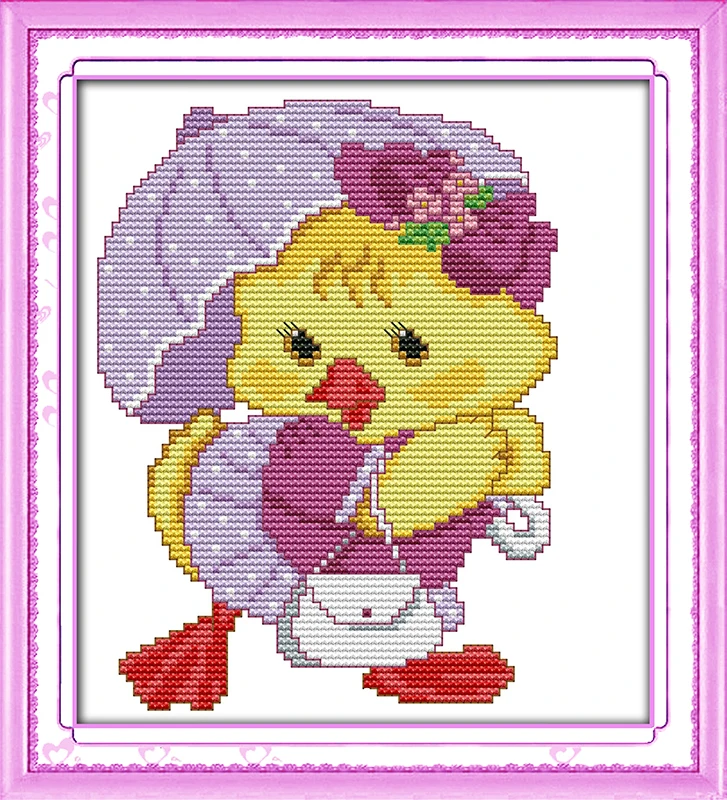 Fashion little duck cross stitch kit 14ct 11ct count print canvas stitches embroidery DIY handmade needlework plus
Fashion little duck cross stitch kit 14ct 11ct count print canvas stitches embroidery DIY handmade needlework plus