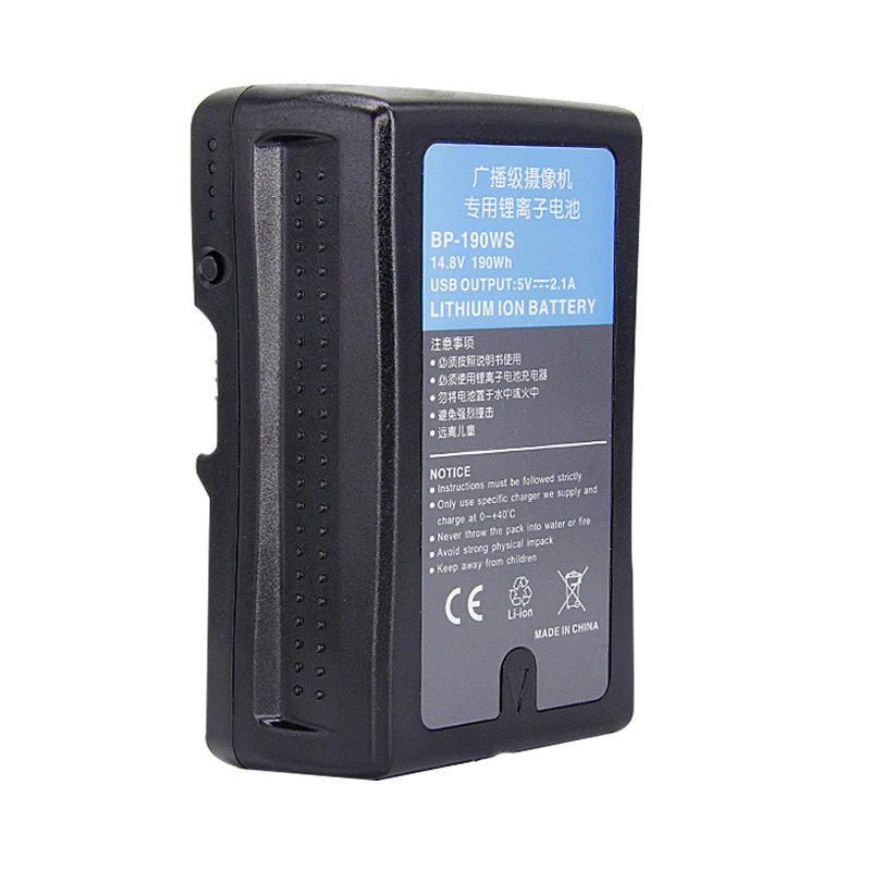 Для SONY 13200mAh Bp-190ws вещания видео камера батарея V тип литиевая батарея Емкость HDW-800P PDW-850 DSR-250P DSR
Для SONY 13200mAh Bp-190ws вещания видео камера батарея V тип литиевая батарея Емкость HDW-800P PDW-850 DSR-250P DSR